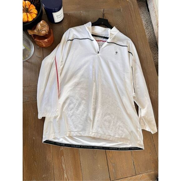 Coolibar UPF 50+ Men's Point Break Rash Guard - Sun Protective XXL - Picture 2 of 10